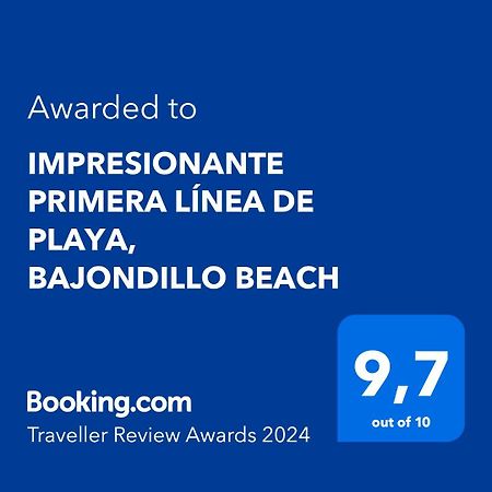 Impresionante Primera Linea De Playa, Bajondillo Beach Torremolinos Buitenkant foto